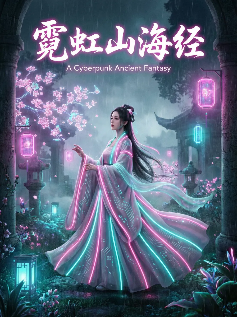 电视剧郑板桥 古风奇缘短剧 - 霓虹山海经海报